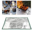 thumbnail image 3 of Fire Mat Fireproof Table Top Fireplace Pad Portable Fire Accessory Heat XS 40x60cm, 3 of 8