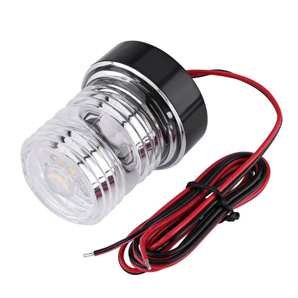 Lumières d'Ancre de Navigation pour Bateau et Yacht Tout Autour 360° Blanc 12 V DEL Lumière du Jour Lumières de Signalisation Étanches