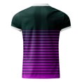 thumbnail image 3 of BOBOGOJP Polos à Manches Courtes pour Hommes avec Col Coupe Régulière en Coton (Violet,G), 3 of 5