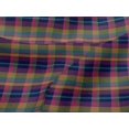 thumbnail image 3 of oneOone Viscose Jersey Fabric Madras Check Decor Fabric Printed BTY 60 Inch Wide, 3 of 4