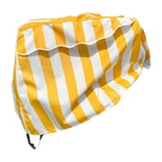 Siruishop Kids Sand and Water Table Cover Portable Oxford Cloth with Adjustable Buckle Yellow