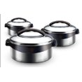 thumbnail image 3 of Milton SS016 Regent Keep Warm/Cold Insulated Casserole Set - 3 Piece, 3 of 3