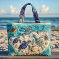 thumbnail image 2 of B Canvas Tote Bag, Women'S Shoulder Bag With Large Capacity, Double Stitching, Wide Comfortable Handle For Daily Use And Commuting, 2 of 7