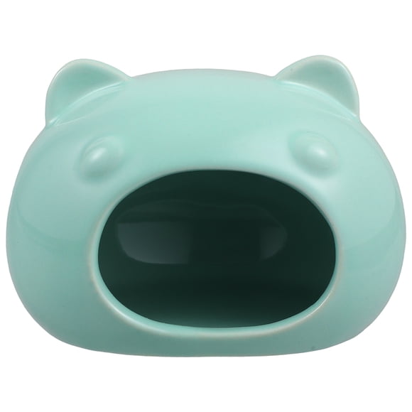MOVTOTOP Guinea Pig Hideout Hamster Ceramic House Hamsters Cage Accessory Hamster Hideout