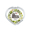 thumbnail image 1 of Colosseum Roma Italy Illustration Mirror Travel Magnification Portable Handheld Pocket Makeup, 1 of 3