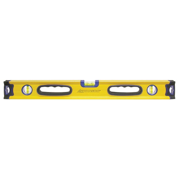 Swanson Tool BBL240 Niveau de Poutre de Boîtier de 24 Pouces (Jaune)
