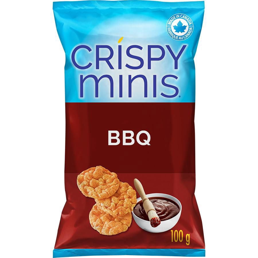 Quaker Crispy Minis Brown Rice Chips BBQ