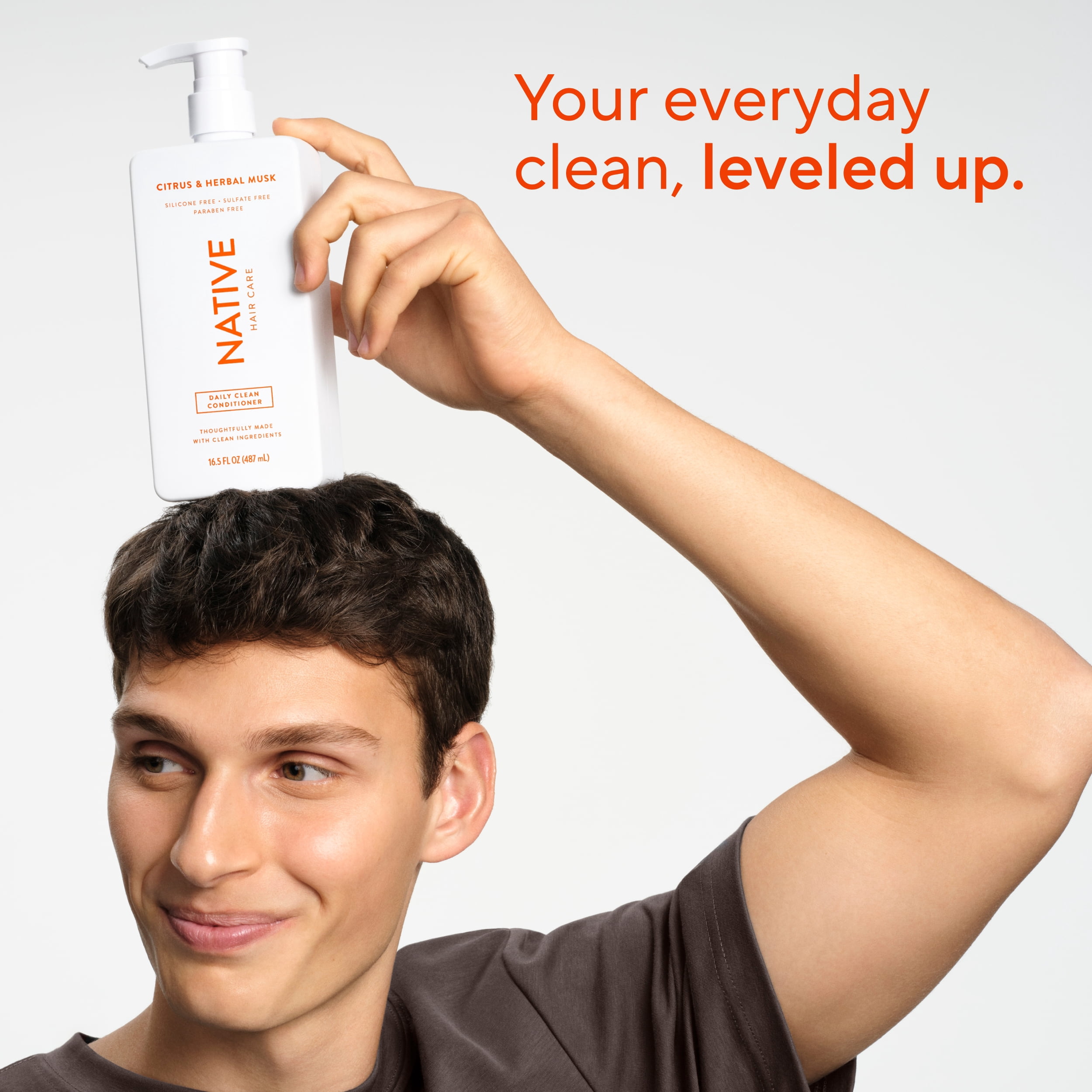 Native Daily Clean Conditioner Citrus & Herbal Musk 487mL
