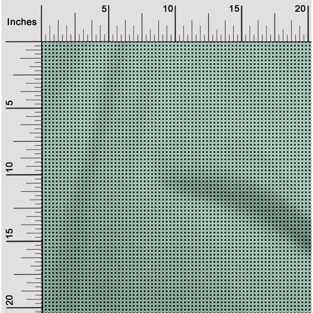 oneOone Polyester Lycra Fabric Gingham Check Print Sewing Fabric BTY 56 Inch Wide