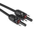 thumbnail image 4 of 1 Pair Y Type Male Female Connector Solar Panel Extension Cable PV Wire Adapter Wide compatibility, 4 of 9