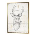 thumbnail image 1 of Cerf Sauvage et Magnifique II - Toile Encadrée d'Animaux Sauvages, 1 of 3