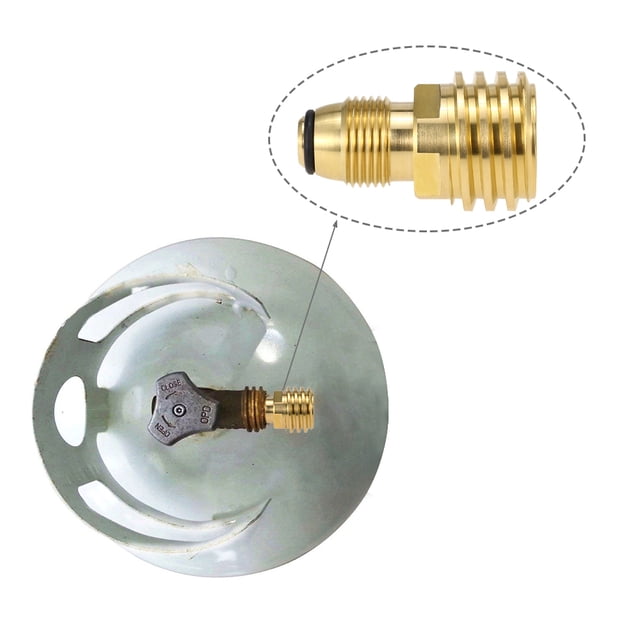 Adaptateur de Réservoir, Convertir en Qcc1/type1 Réservoir Convertir en Pol Réservoir Convertir Valve Sécurité Pol Propane Adaptateur de Réservoir Adaptateur de Réservoir Valve Jinmie Qudai