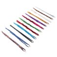 thumbnail image 1 of 12 Colors Tinsel , Beautiful Long Enough Cuttable Eye Catching Crochet Hook Tinsel   for Cosplay, 1 of 8