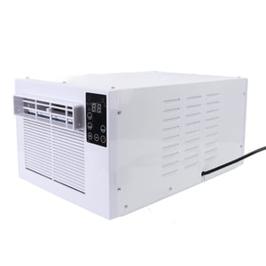 Portatif Air Conditionneur, petit AC Déshumidificateur pour le refroidissement du sous-sol avec tuyau d'évacuation, crawl Space Déshumidificateurs, déshumidifiants maison entiers pour RV Tente d'industrie de salle de bureau
