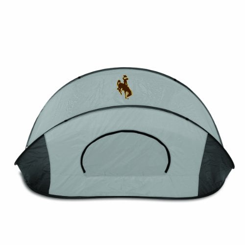 Picnic Time Manta - Noir/gris (University of Wyoming Cowboys) Impression Numérique
