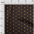 thumbnail image 1 of oneOone Cotton Silk Fabric Stripe & Geometric Ikat Printed Craft Fabric BTY 42 Inch Wide, 1 of 4