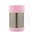 thumbnail image 1 of Mainstay 350ML Silver&Pink Kids Food Jar, SS304 intérieur SS201 extérieur PP couvercle Silicone anneau récipient alimentaire, 1 of 9