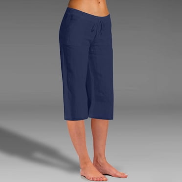 Jienlioq Pantalon Cargo Décontracté à Taille Élastique pour Femmes Jienlioq, Mode, Confortable, Capris, 1