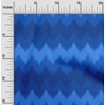 thumbnail image 2 of oneOone Polyester Spandex Royal Blue Fabric Ikat Craft Projects Decor Fabric Printed By The Yard 56 Inch Wide, 2 of 4