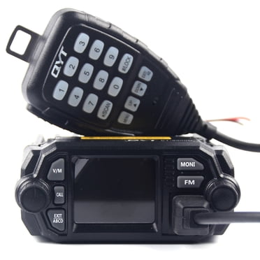 Graflsoa Compact Dual-Band Mobile Transceiver for Outdoor Adventures, 25W High Power, Lightweight Design, Durable Build, Ideal for Team Communication