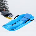 thumbnail image 4 of jinwen Luge Robuste pour Neige, Planche à Neige, Planche de Ski Extérieur Bleu Normal, 4 of 9
