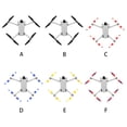 thumbnail image 1 of 8Pcs Drone Propeller Plastic Double Sided Props Quadcopter Wing Fans Parts with Screw Screwdriver Replacement for DJI Mini 3 Pro White Blue, 1 of 9