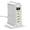 White-A, variant on COM1950s Usb Tower 20W 5V4A Charging Station, 5 Usb Ports Charger Electric Desktop Multiple Charger Station Compatible with Smart Phone and Tablets Etc