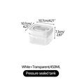 thumbnail image 3 of Bigersell Push Top Food Storage Containers, Airtight Kitchen Cereal Containers Storage for Pantry Organization Stackable One Button Opening Dry Food Containers Flour and Sugar Containers A One Size, 3 of 4