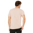 thumbnail image 2 of Bella Canvas Mens CVC Jersey Tee, XL, Heather Prism Peach, 2 of 3