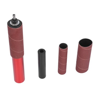 Sander Spindle Sander Adapter 3/8in Mandrel Aluminum Alloy Drill Sanding Mandrel Kit For Wood Metal