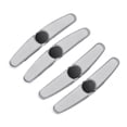 thumbnail image 1 of relayinert 4pcs/set Anti-rub Car Door Protector Easy Adhesive Installation Also As Decoration For Vehicle white, 1 of 6