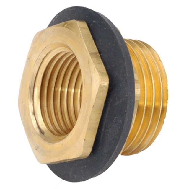 Pipe Fitting, Cooler Drain, 3/4 x 1/2 In. - 57487-1208