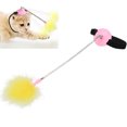 thumbnail image 4 of Cat Teaser Collar, Cat Feather Collar Self Excited  For Cat Pink, 4 of 8