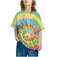 thumbnail image 1 of Rbaofujie T-Shirt Décontracté pour Filles Manches Courtes Col Rond Tenue d'Été Dégradé Hauts Soldes Liquidation, 1 of 5