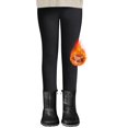 thumbnail image 1 of Kcodviy Children's Fleece Lined Winter Elastic Waist Pants Cozy Embroidered Rabbit Youth Softball Design Joggers, 1 of 4