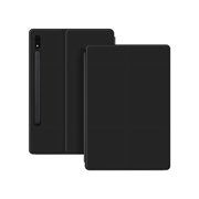 Magnetic Case For Samsung Galaxy Tab S7/S8 11" S7 Plus S8 Plus S7 FE 12.4" SM-T870 T970 X700 X800 Tablet Smart Cover Shell Black Tab S7 Plus 12.4in