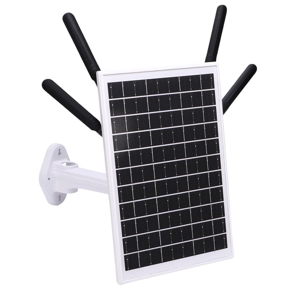 Modem routeur 4G LTE à énergie solaire 12 W, point d'accès mobile sans fil avec amplificateur de signal Wifi solaire avec emplacement pour carte SIM, 300 Mbps, pour une
