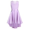 thumbnail image 1 of AAMILIFE Robe Princesse Sans Manches pour Filles en Dentelle Florale et Tulle pour Mariée, Mariage, Bal, Fête, Tenue de Cérémonie, 1 of 3