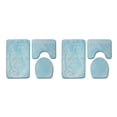 thumbnail image 1 of Guardoinrt 3pcs/set Stylish And Comfortable Bath Mat For Chic Bathroom Decor Easy PJ210908-A010 2Set, 1 of 6