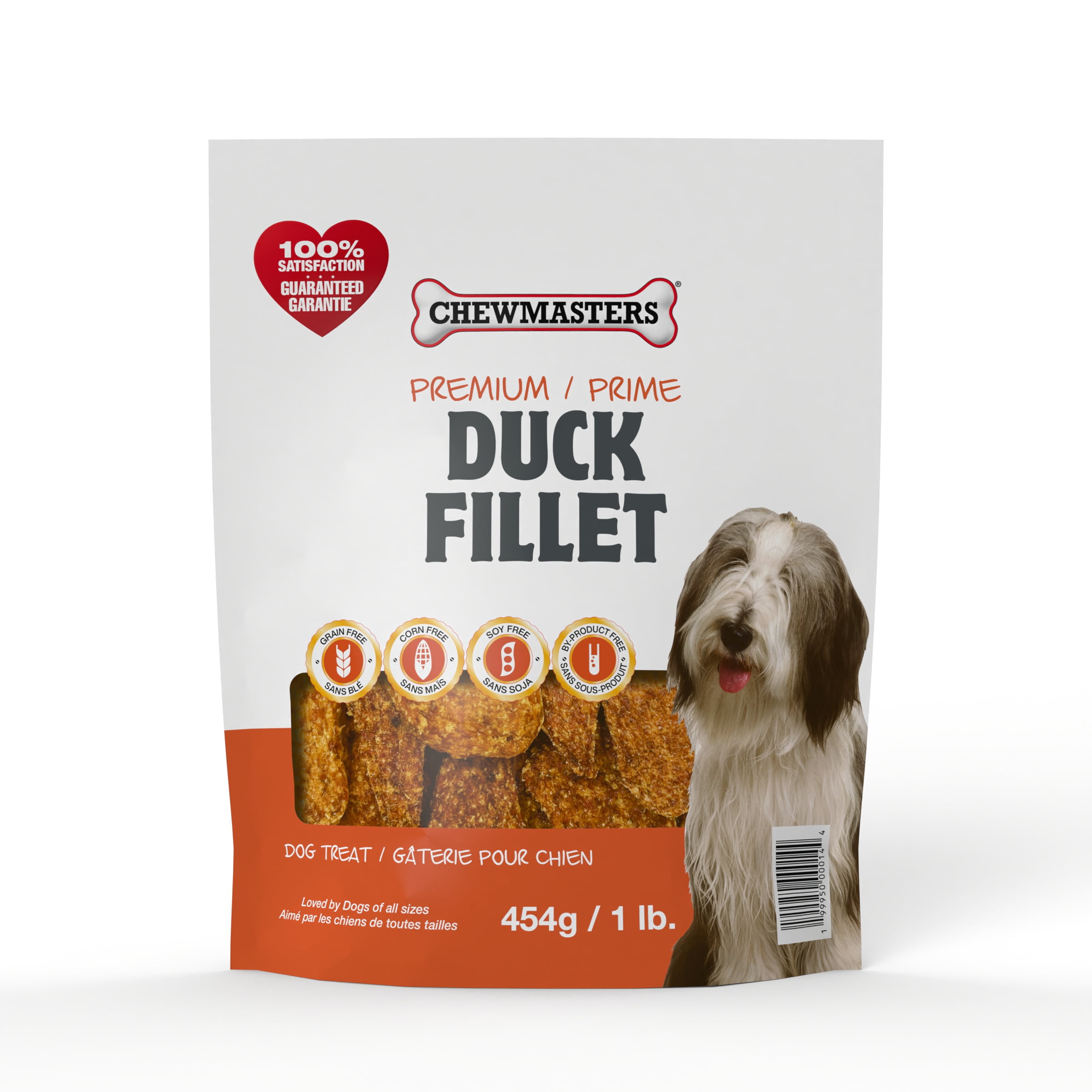 Chewmasters 454gr Duck Fillets - Dog Treats