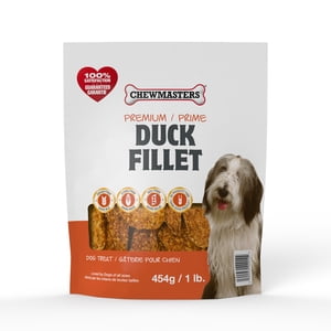 Chewmasters 454gr Duck Fillets - Dog Treats