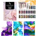 thumbnail image 2 of HLONK Alcohol Ink Watercolor Paper for Painting Drawing Heavy Weight Ink Watercolor Paper White Smooth Alcohol Ink Pad Paper, 2 of 7