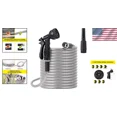 thumbnail image 3 of 50ft Stainless Steel Metal Garden Hose - Kink & Tangle Free, Heavy Duty Design, 3 of 5