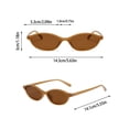 thumbnail image 2 of Glasses Riding Sunglasses for Men Women Gradient Brown Round Frame 400 Eye Product Catalog, 2 of 8