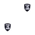 thumbnail image 3 of maskred Luminous Glow In Dark Hook Illuminated Embroidery Patch Lightweight Armband Emblem Badges Clothes Accessories Type 4 2Set, 3 of 6
