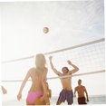 thumbnail image 4 of Minkissy 1Set Grass Volleyball Net Replacement Equipment For Families Friends Recreational Games 374X39X0.16In, 4 of 7