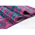 thumbnail image 3 of Ladole Rugs Pink Turquoise Blue Indoor Outdoor Area Rug Mat Carpet Runner for Living Bed room Entry way Patio Small Medium Large Long Non Slip Skid Size 3x5. 4x6, 5 x 8, 7 x 10, 9 by 12, 11 feet ft, 3 of 4