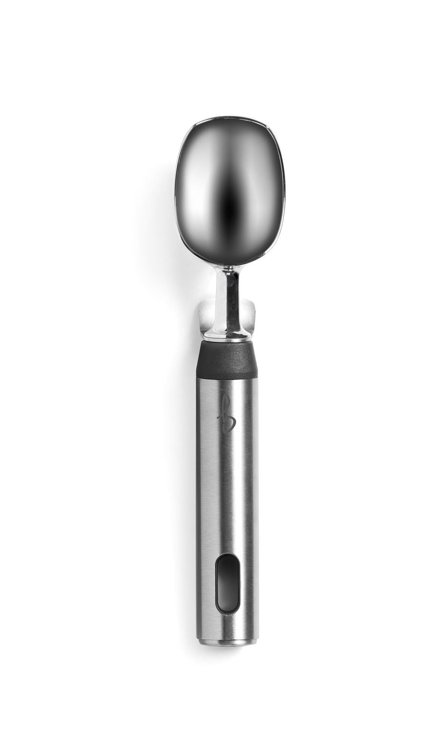 Starfrit Gourmet STEEL Ice Cream Scoop, Durable Stainless Steel Handle, Ergonomic Design, Integrated Rest to Prevent Mess, Dishwasher Safe, Perfect for Hard Frozen Treats
