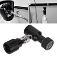 thumbnail image 4 of Co2 Adapter Cylinder Refill Adapter Co2 Refill Connector Co2 Cylinder Fittings CO2 Refill Adapter Aluminum Cylinder Connector ASA With G1/2-14 Soda Accessory Black, 4 of 8