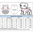 thumbnail image 2 of Dog Coat with Harness Winter Dog Coat Fleece Dog Jacket Waterproof Dog Coat Zipper Dog Jacket Puppy Coat with Reflective Harness for All Dogs Green Large, 2 of 11